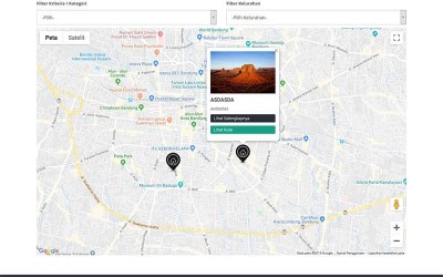 Gis Umkm Menggunakan Google Map Api Key Dengan Php Mysql