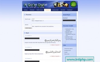 Project Aplikasi Alquran Online Php Mysql