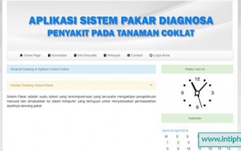 Sistem Pakar Diagnosa Penyakit Tanaman Coklat Berbasis Web