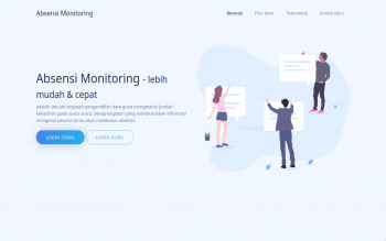 APLIKASI ABSENSI MONITORING BERBASIS WEB REALTIME NO RELOAD